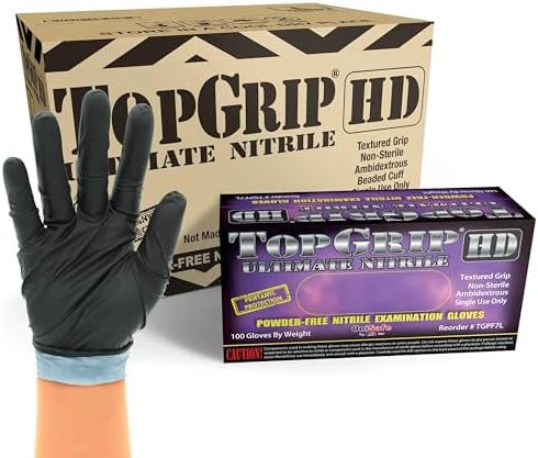 Generic Hardy 7 mil Nitrile Powder Free Gloves 50 Pc (XX-Large